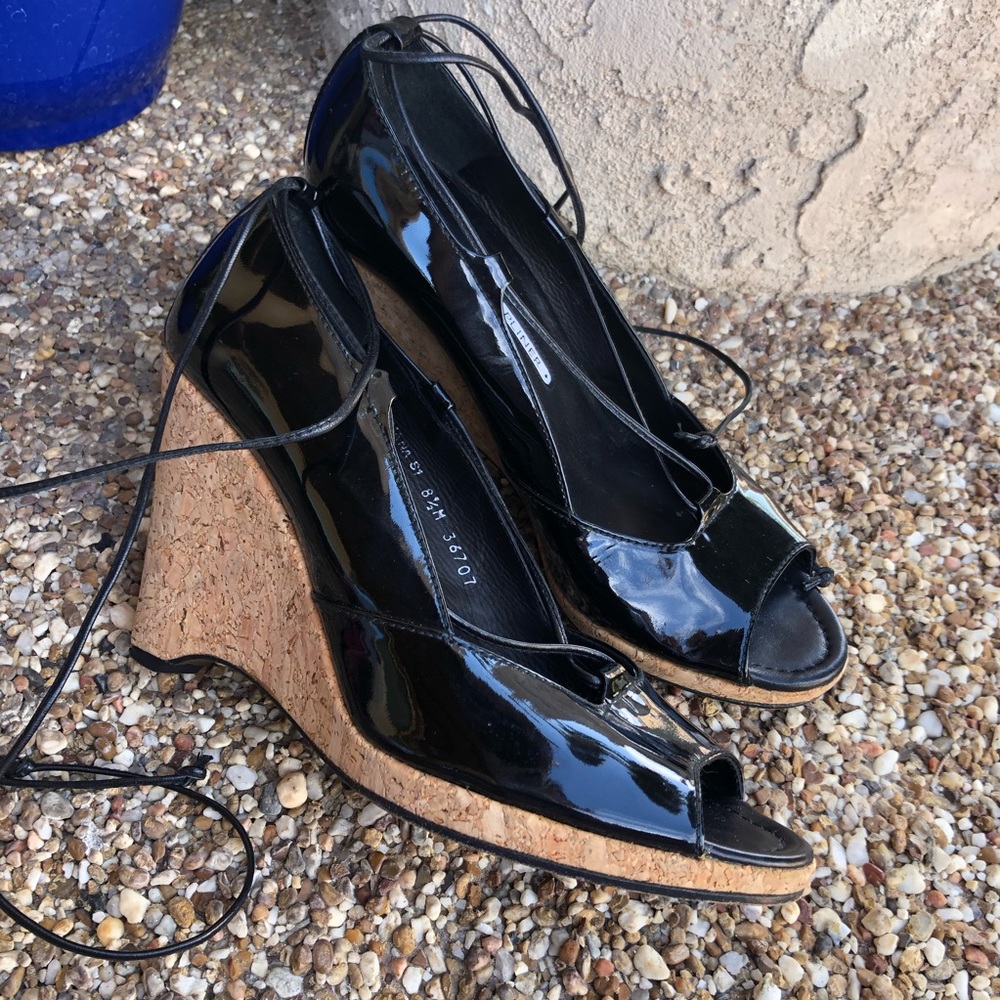 Donald J. Pliner Mana Cork Wedges